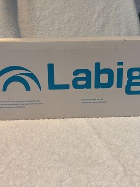 Le Labo Branded White Box with Teal Logo